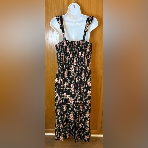 B.O.G. Collective.MIDI Tea Length Boho Floral Dress XL NWOT Cottagecore - Picture 3 of 5